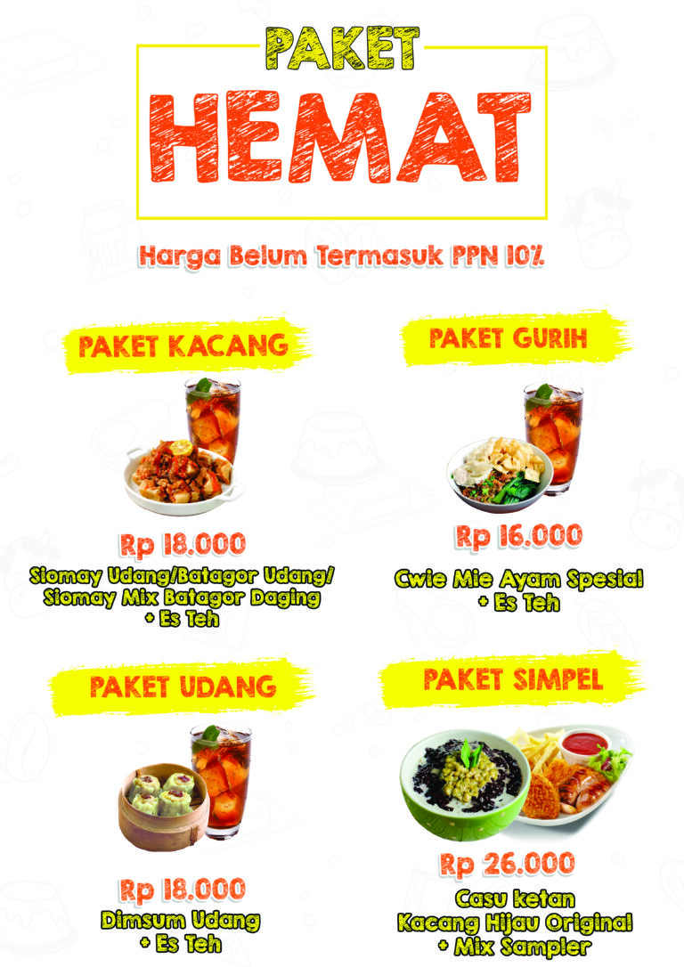 CETAK MENU HEMAT