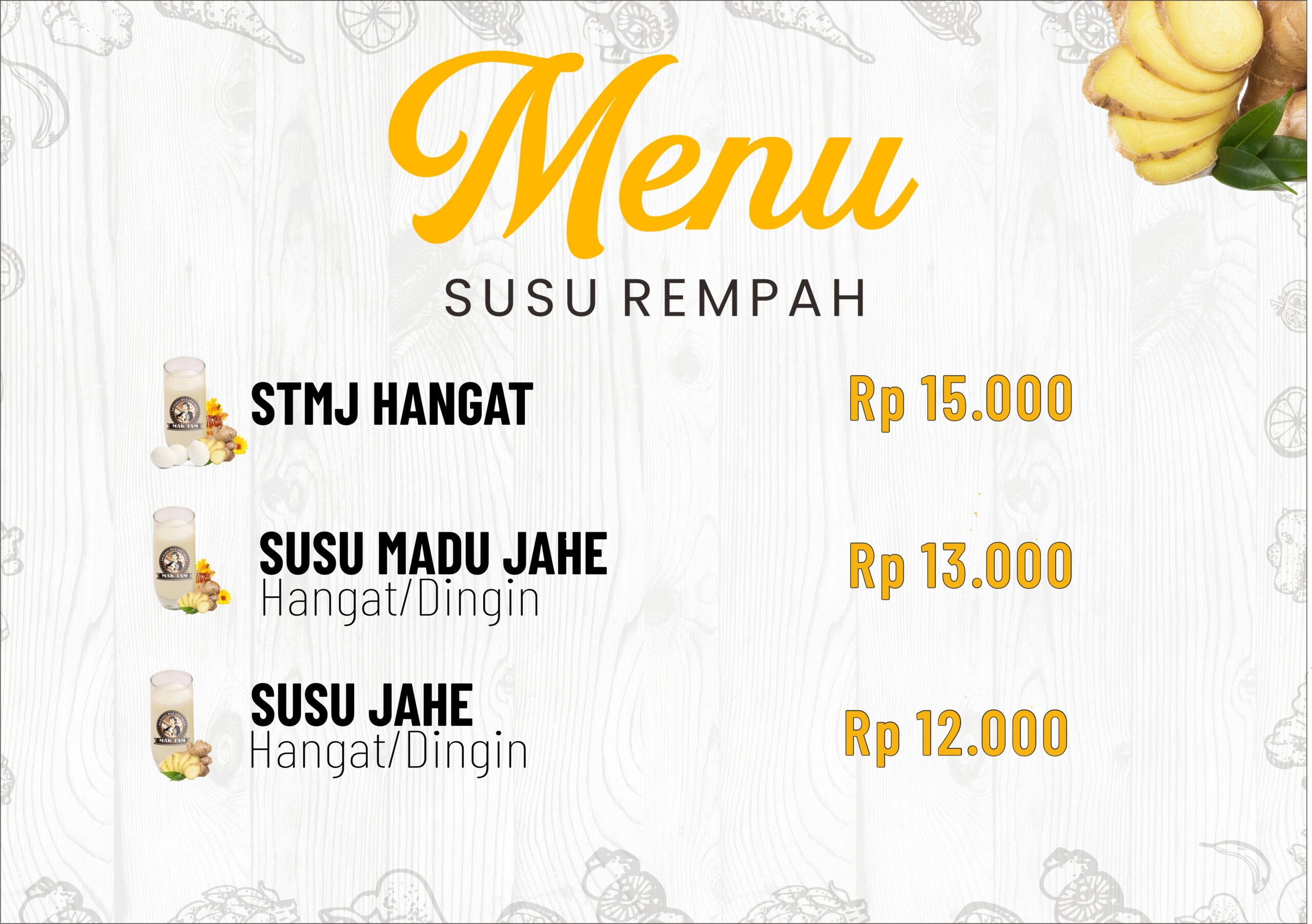 MENU STMJ